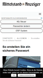 Mobile Screenshot of meck-online.de